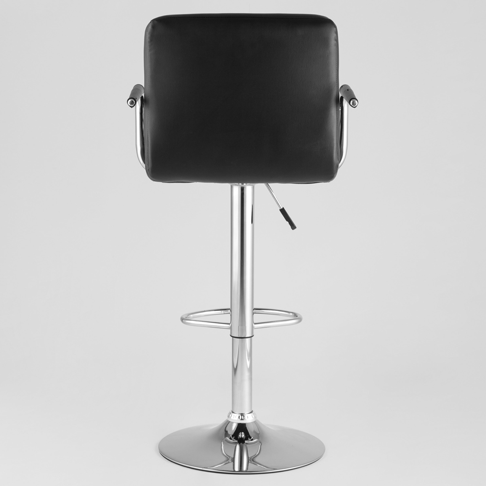 Барный стул с подлокотниками Honory Black