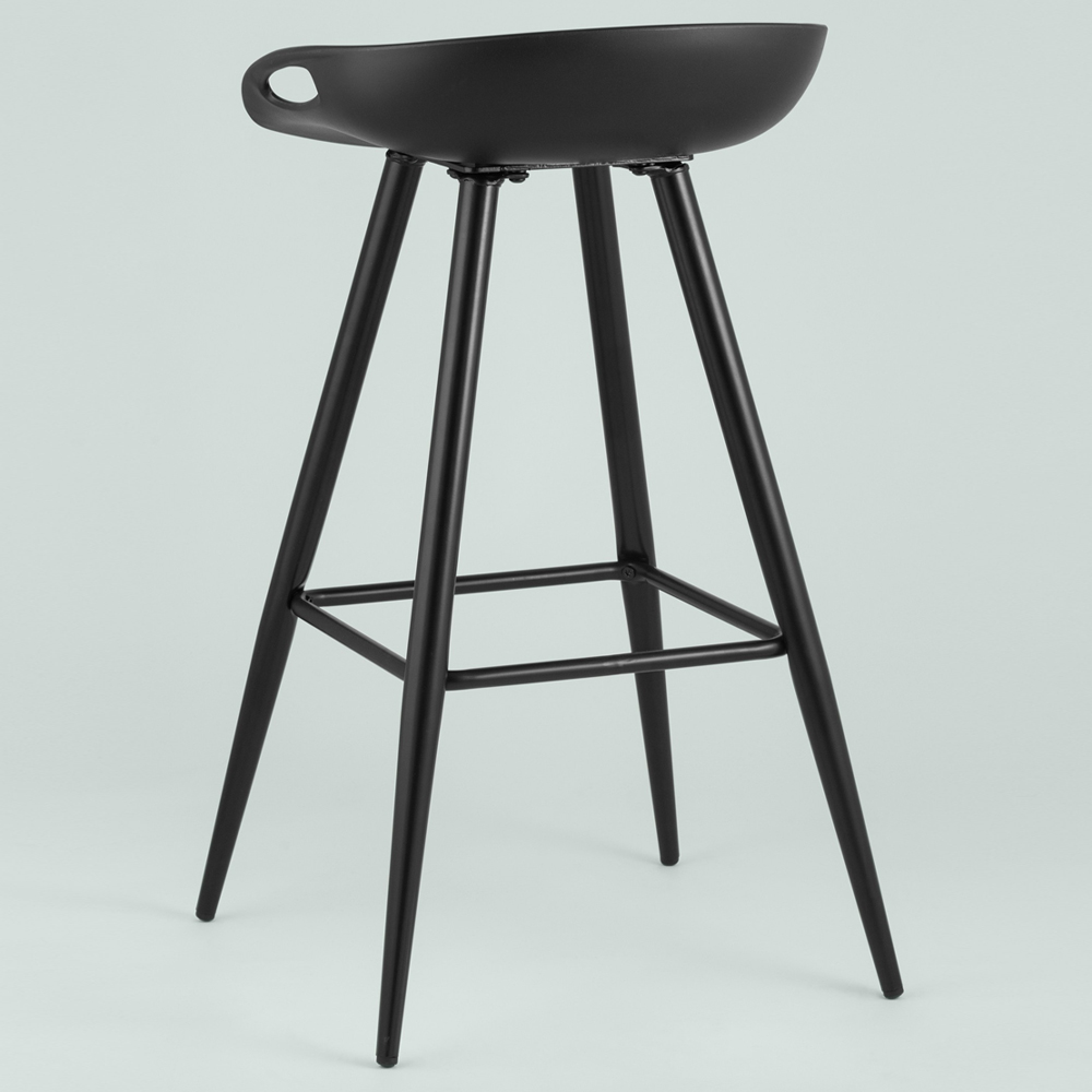 Барный стул с сиденьем из пластика KOZIK