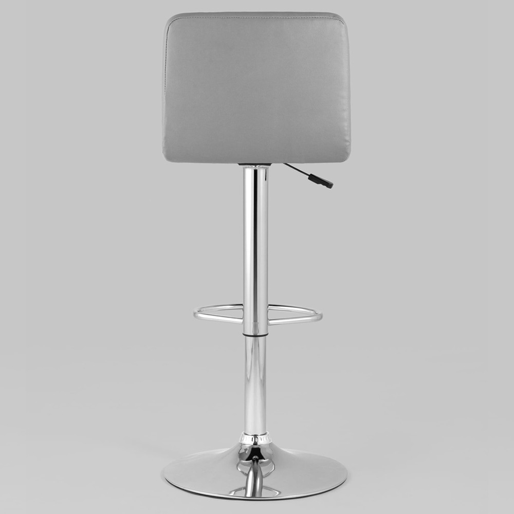 Барный стул с сиденьем серого цвета Honory