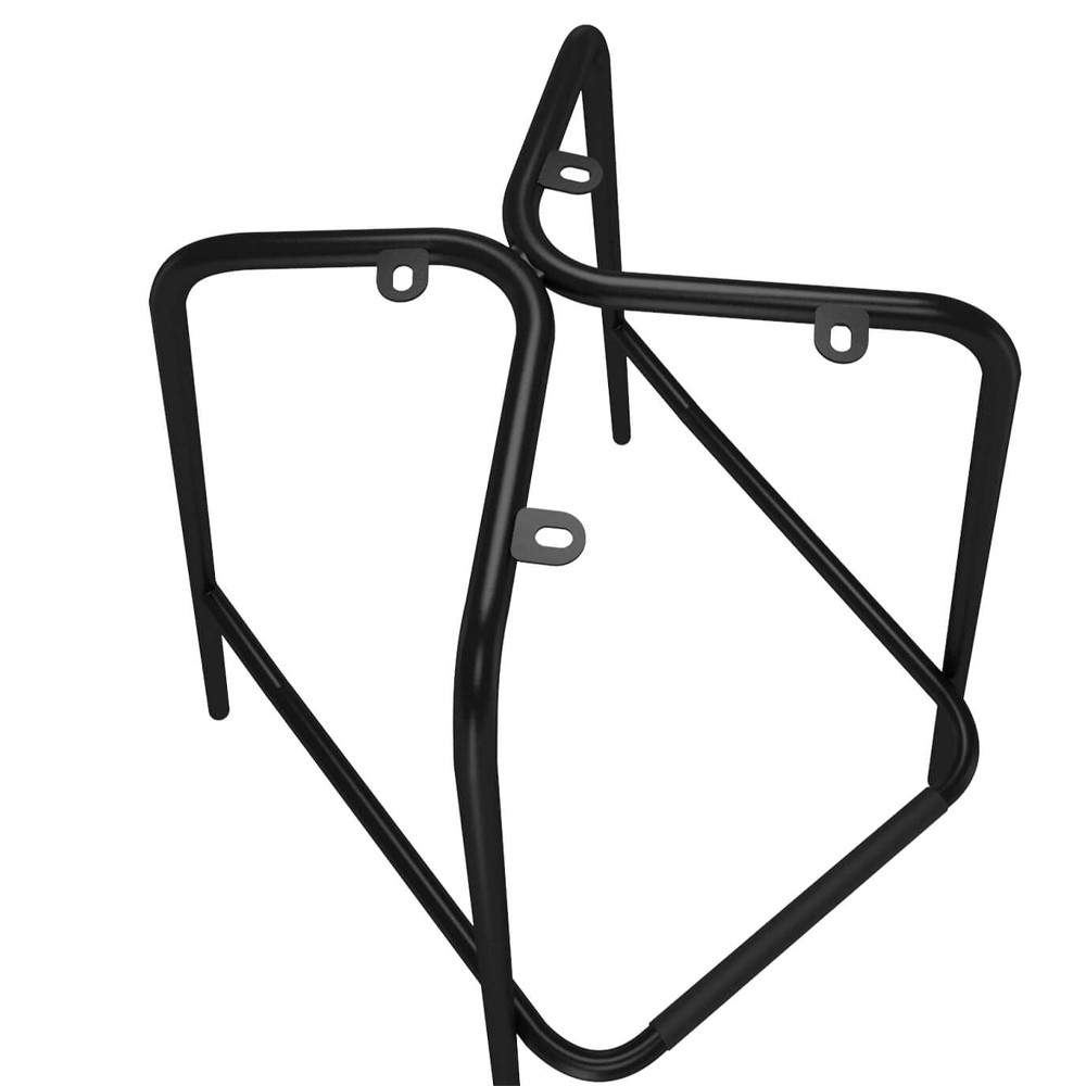 Барный стул со спинкой и подлокотниками на 4-х металлических ножках Douglas Rhombus Серый Велюр