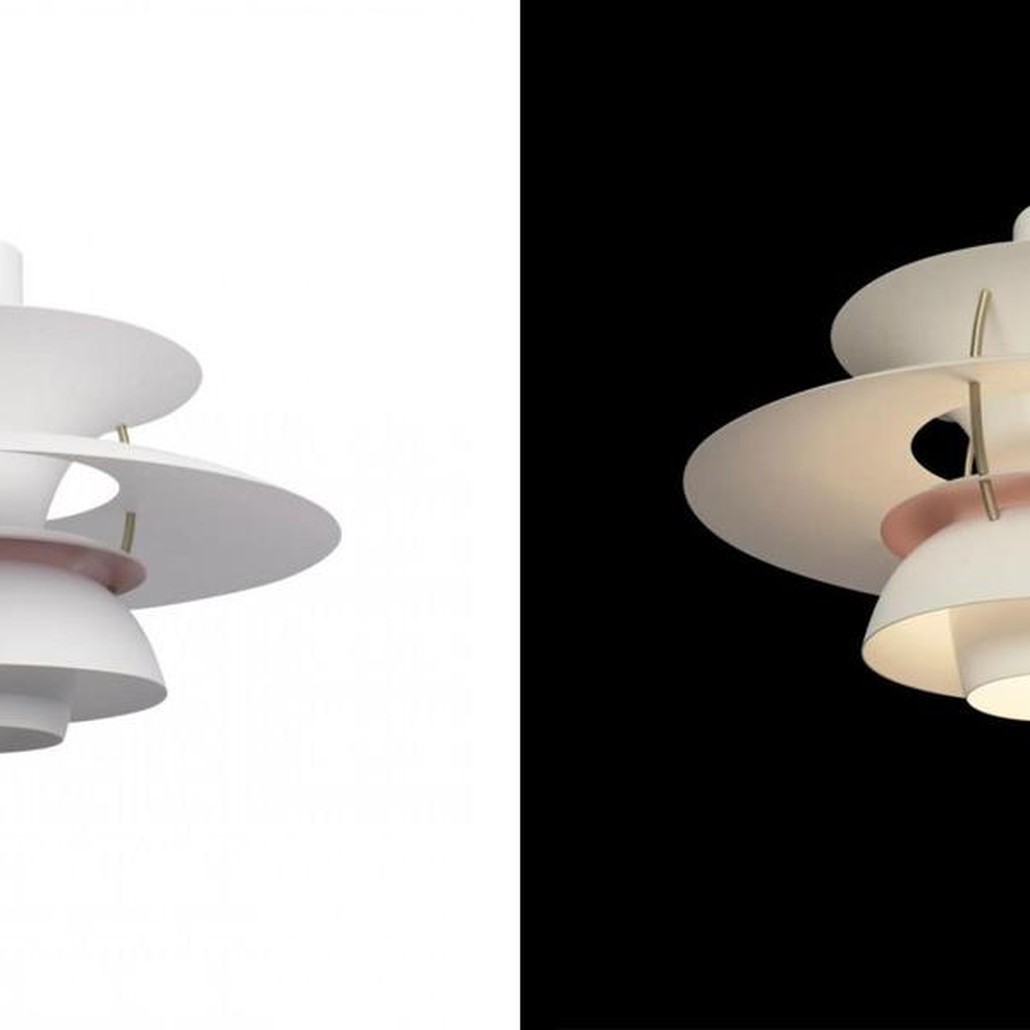 Белый Подвесной Светильник Louis Poulsen PH 5 Poul Henningsen White