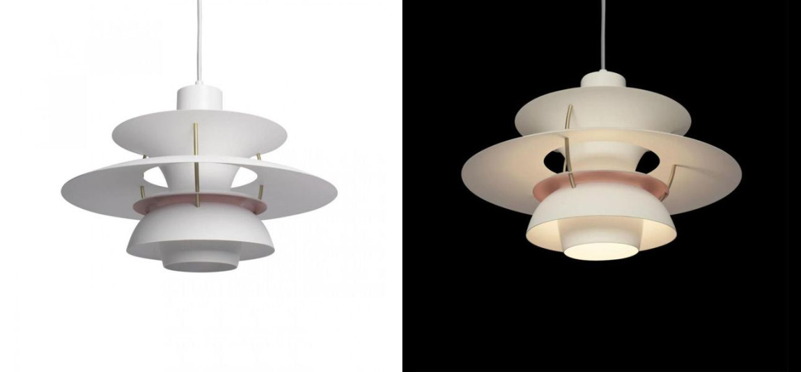 Белый Подвесной Светильник Louis Poulsen PH 5 Poul Henningsen White