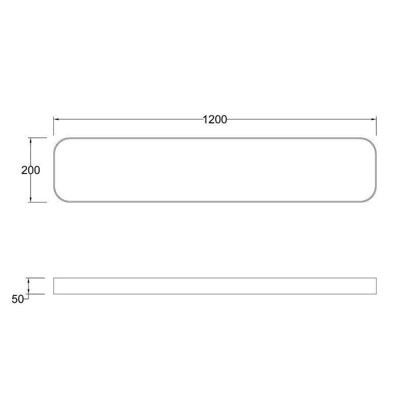 Белый потолочный светильник MAELIS