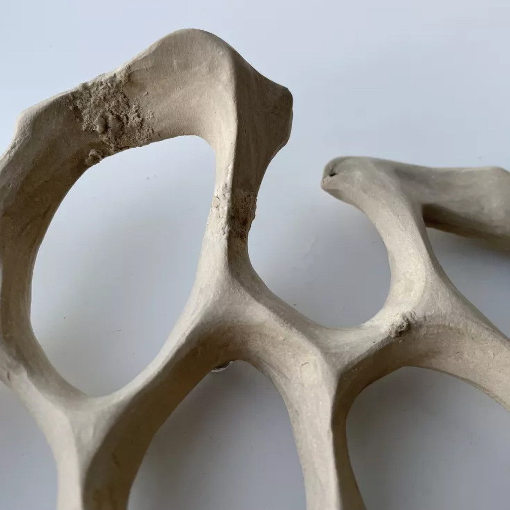 Блюдо «Бежевый коралл»