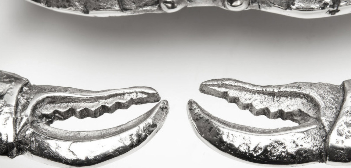 Блюдо Chrome Crab