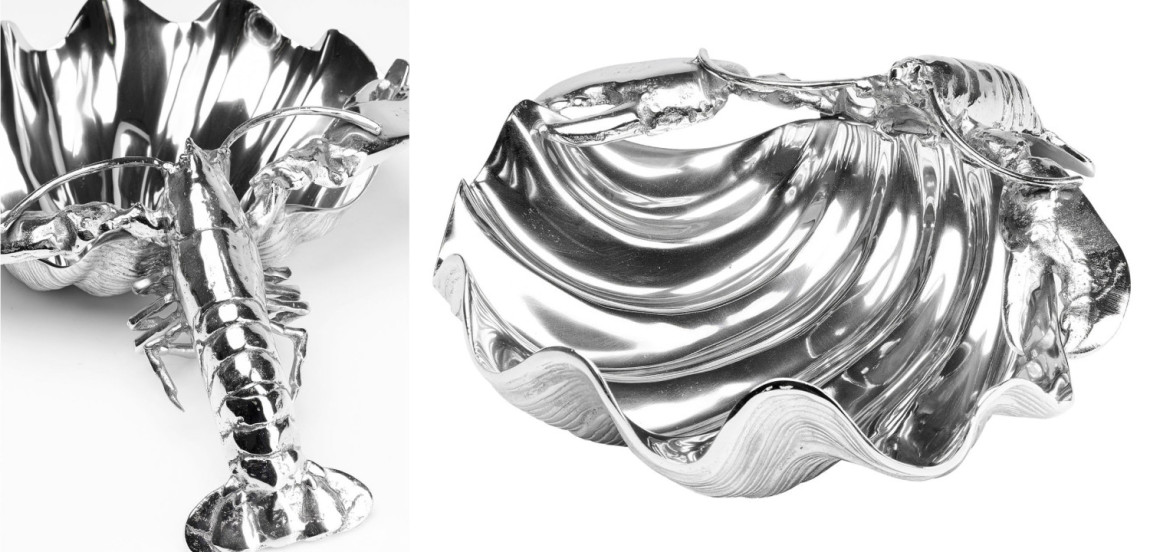 Блюдо Chrome Lobster