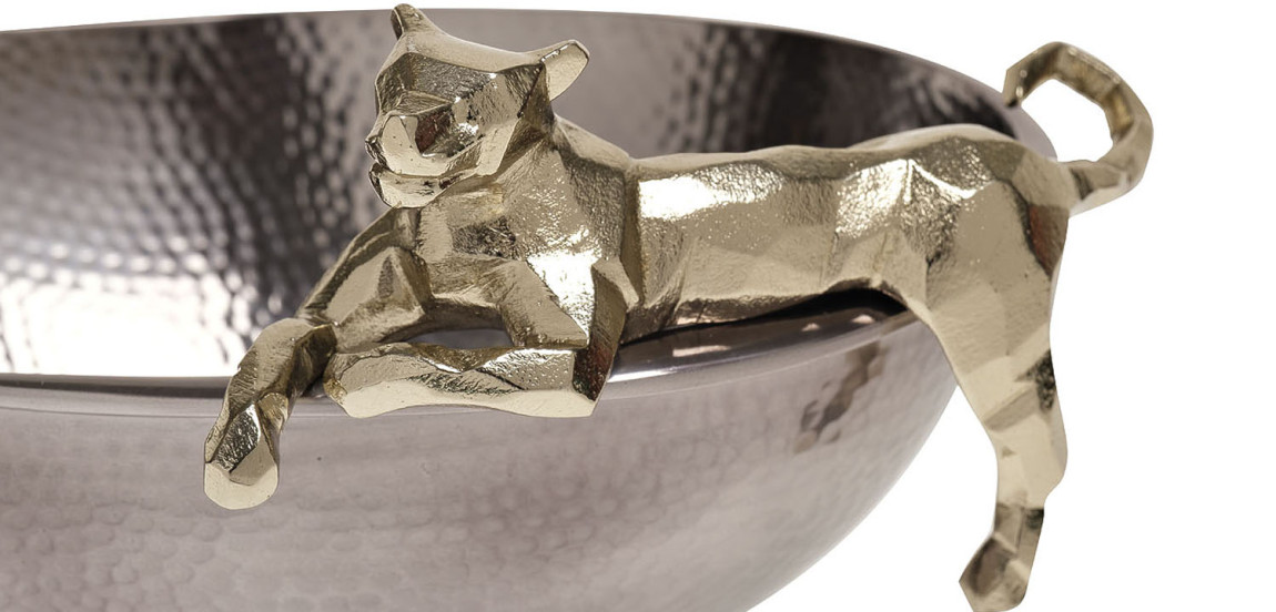 Блюдо Gold Jaguar