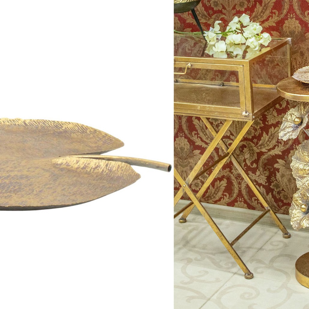 Блюдо Golden Leaf