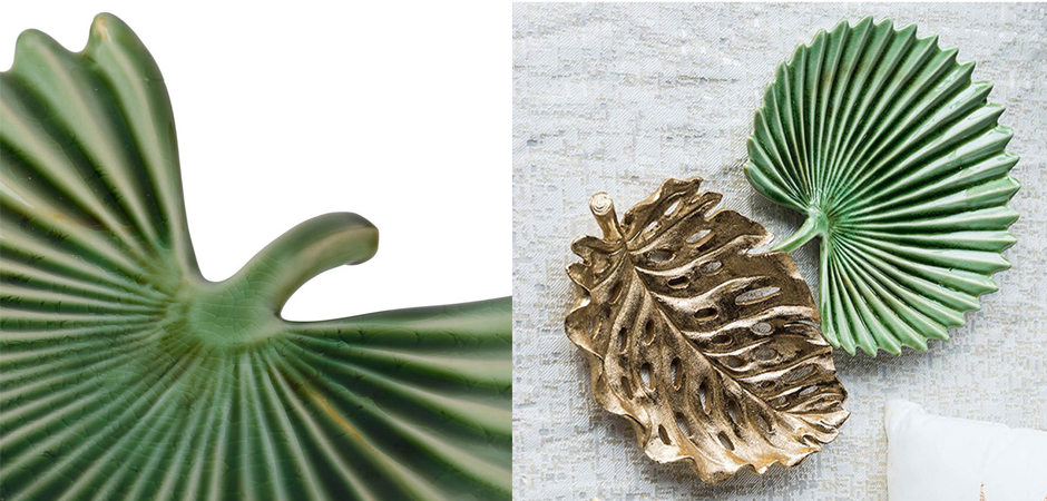 Блюдо Green Leaf
