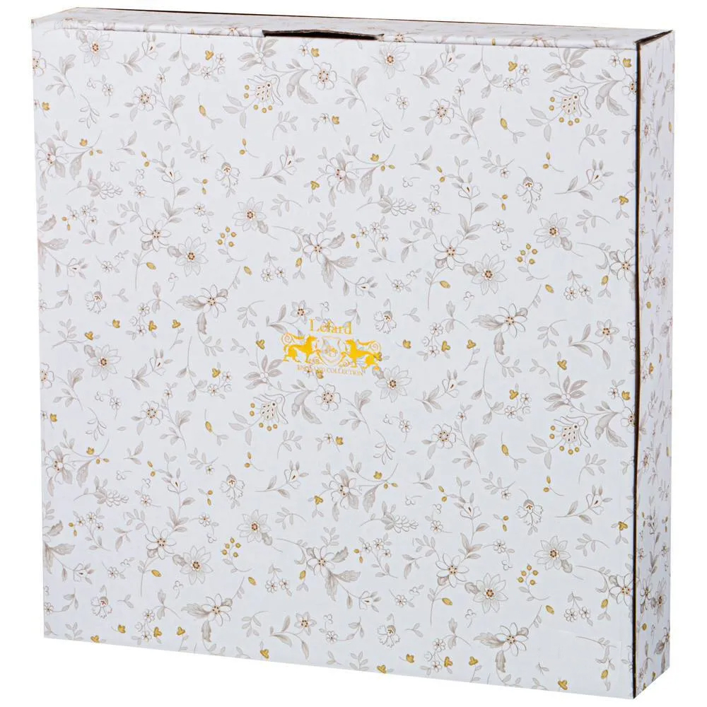 Блюдо сервировочное круглое с цветочным принтом 27 Floral Charm