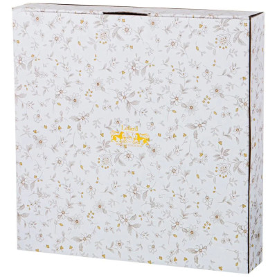 Блюдо сервировочное круглое с цветочным принтом 27 Floral Charm