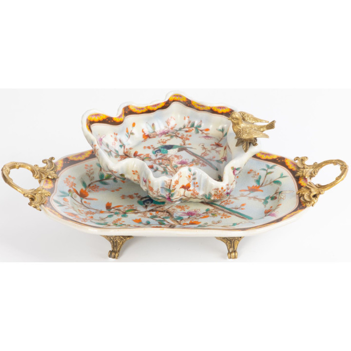 Блюдо фарфоровое Polly