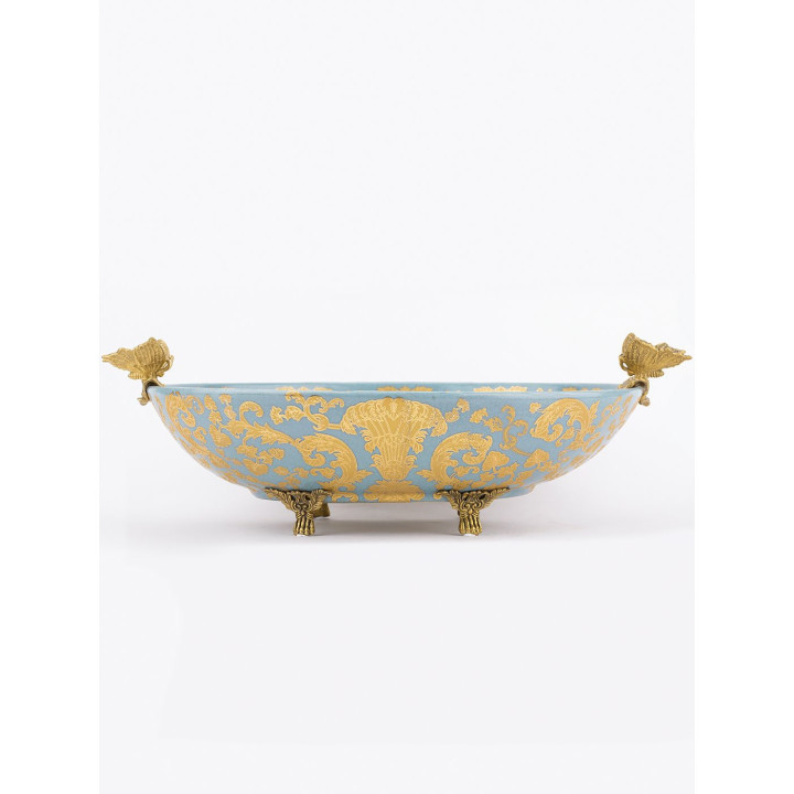 Блюдо фарфоровое Бабочки Teronini