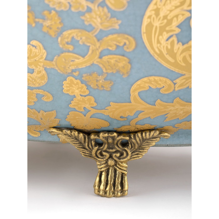 Блюдо фарфоровое Бабочки Teronini