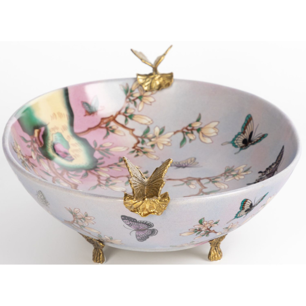 Блюдо фарфоровое Легкость бабочек You