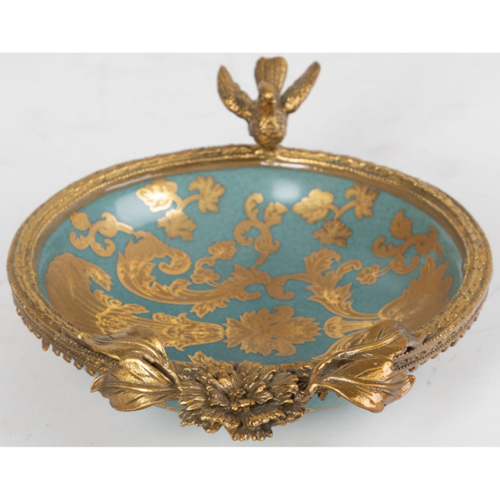 Блюдо фарфоровое Птица Fera