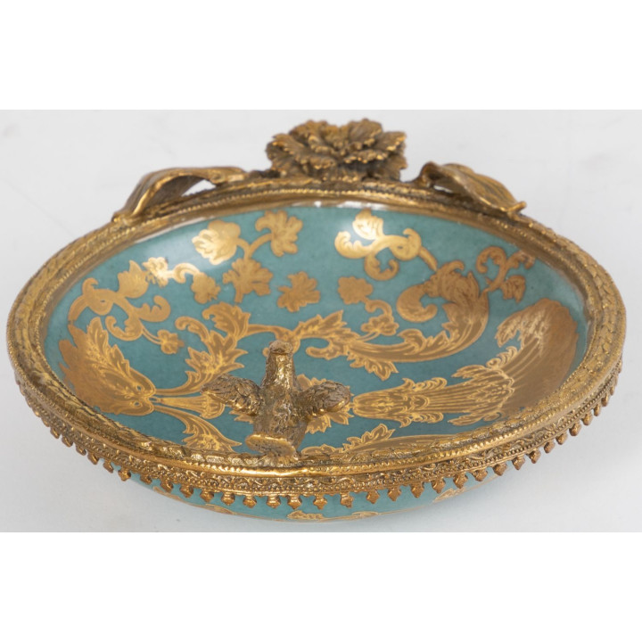 Блюдо фарфоровое Птица Fera