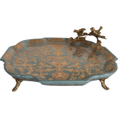 Блюдо фарфоровое Птичий взгляд Lolo