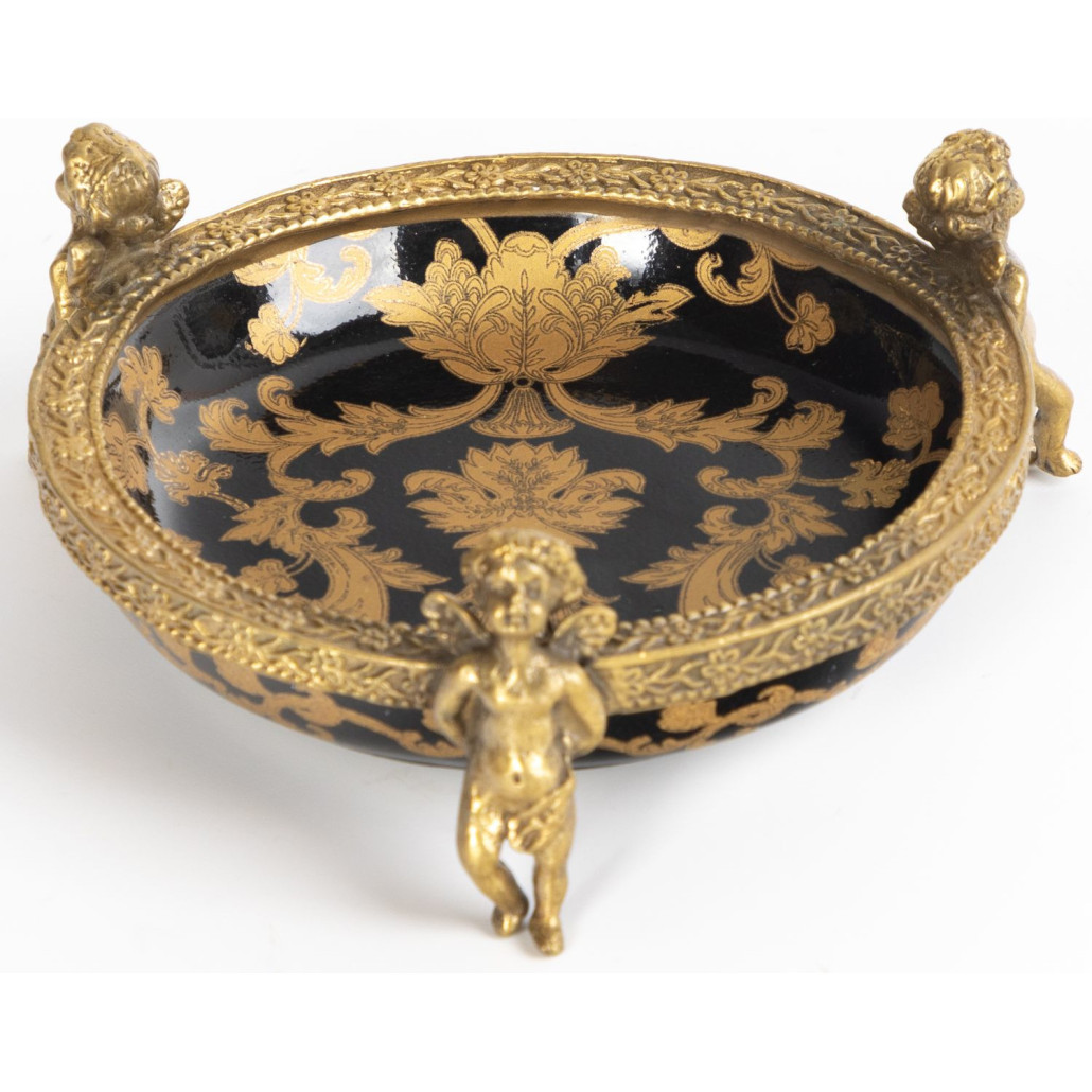 Блюдо фарфоровое Стражи ангелов Hertos