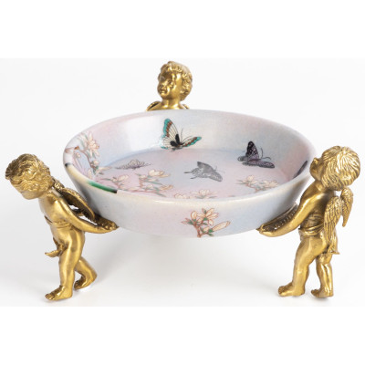 Блюдо фарфоровое Трио ангелов Joy