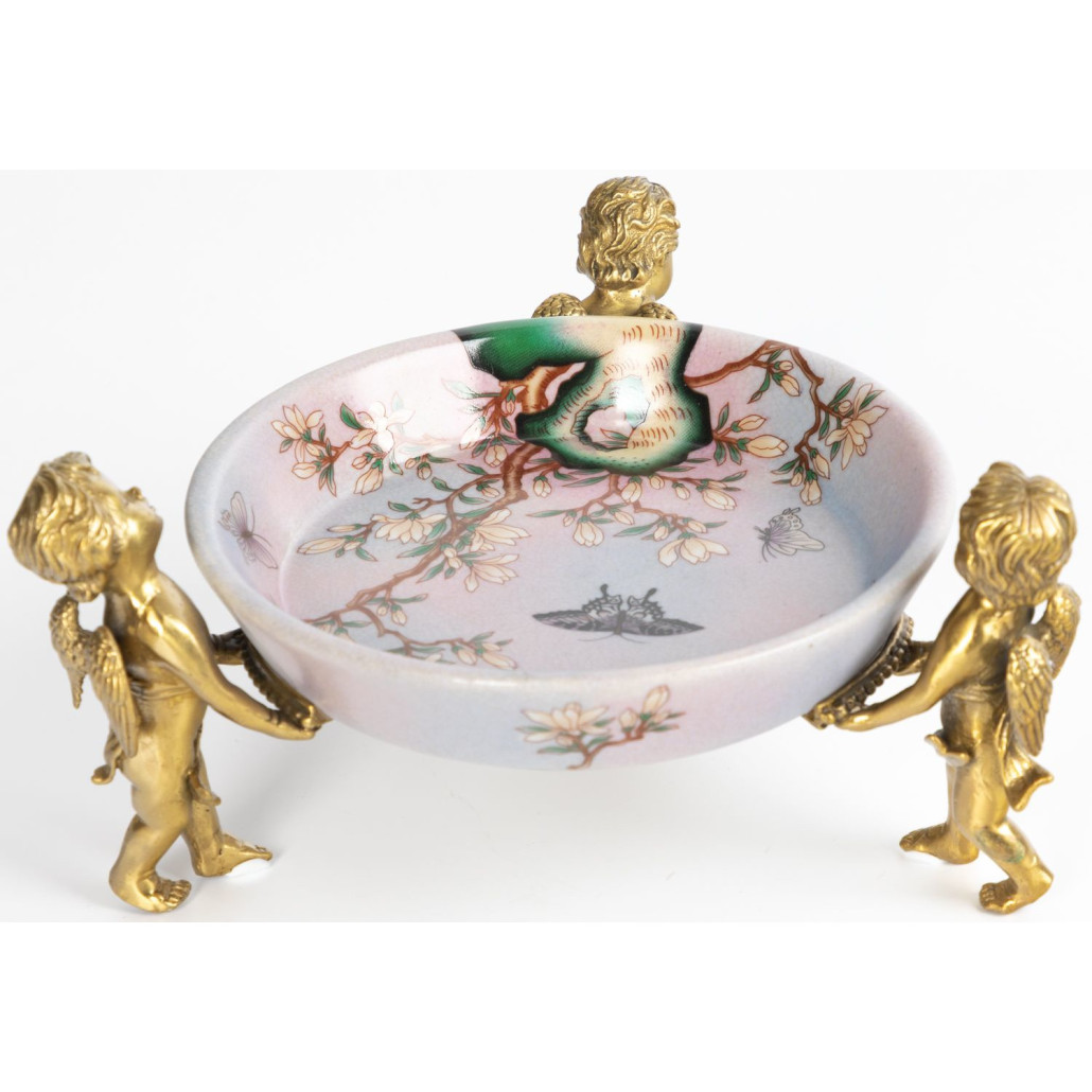 Блюдо фарфоровое Трио ангелов Joy