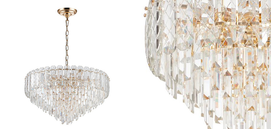 Большая люстра Cascade waterfall