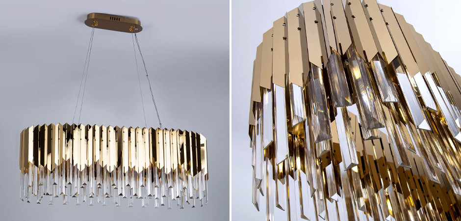 Большая многоярусная люстра Iroh Future