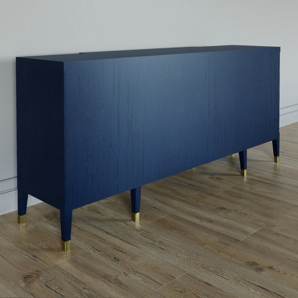 Большой Комод-буфет Elsa Dreams Blue с ящиками