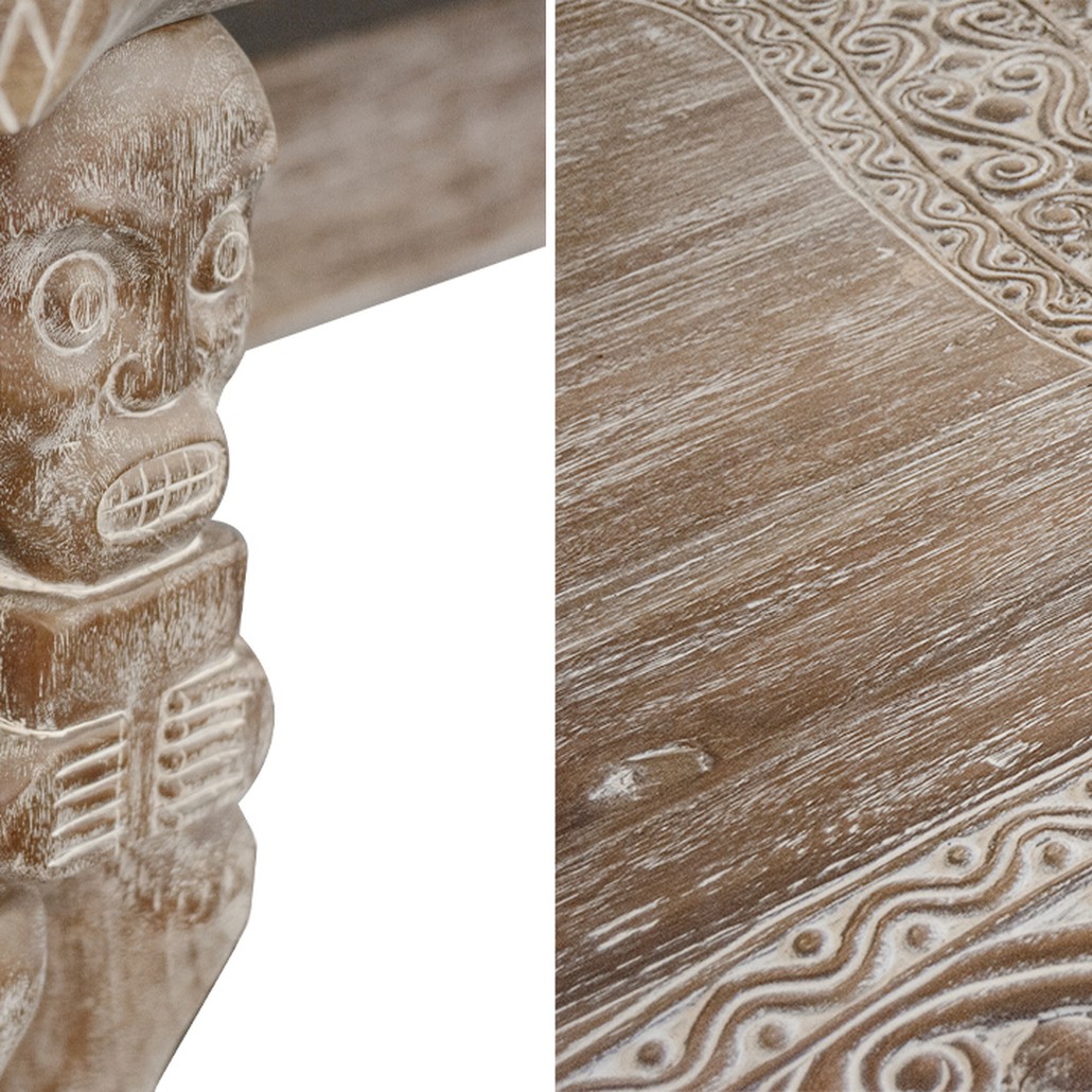 Большой обеденный стол Crocodile dining table ручная работа