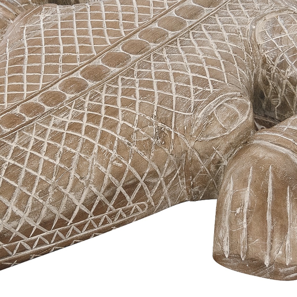 Большой обеденный стол Crocodile dining table ручная работа