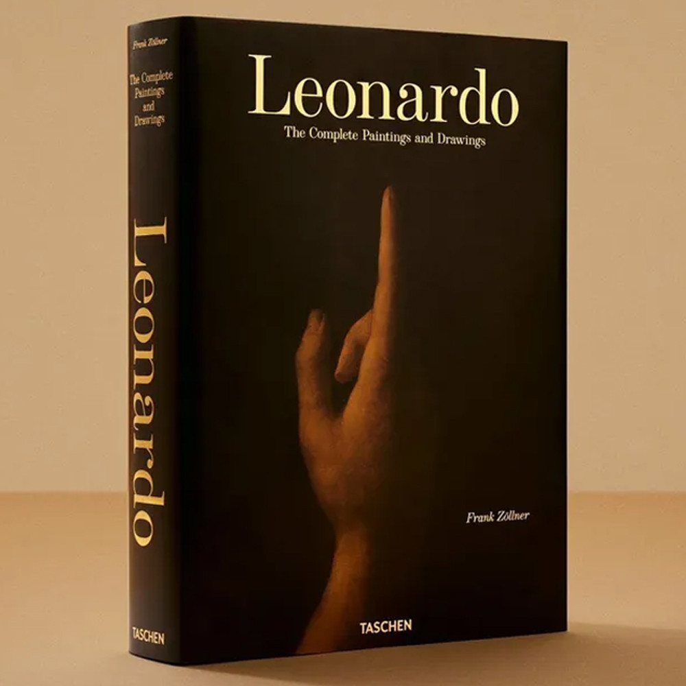 Большой подпрочный альбом Леонардо да Винчи Leonardo. The Complete Paintings and Drawings XXL