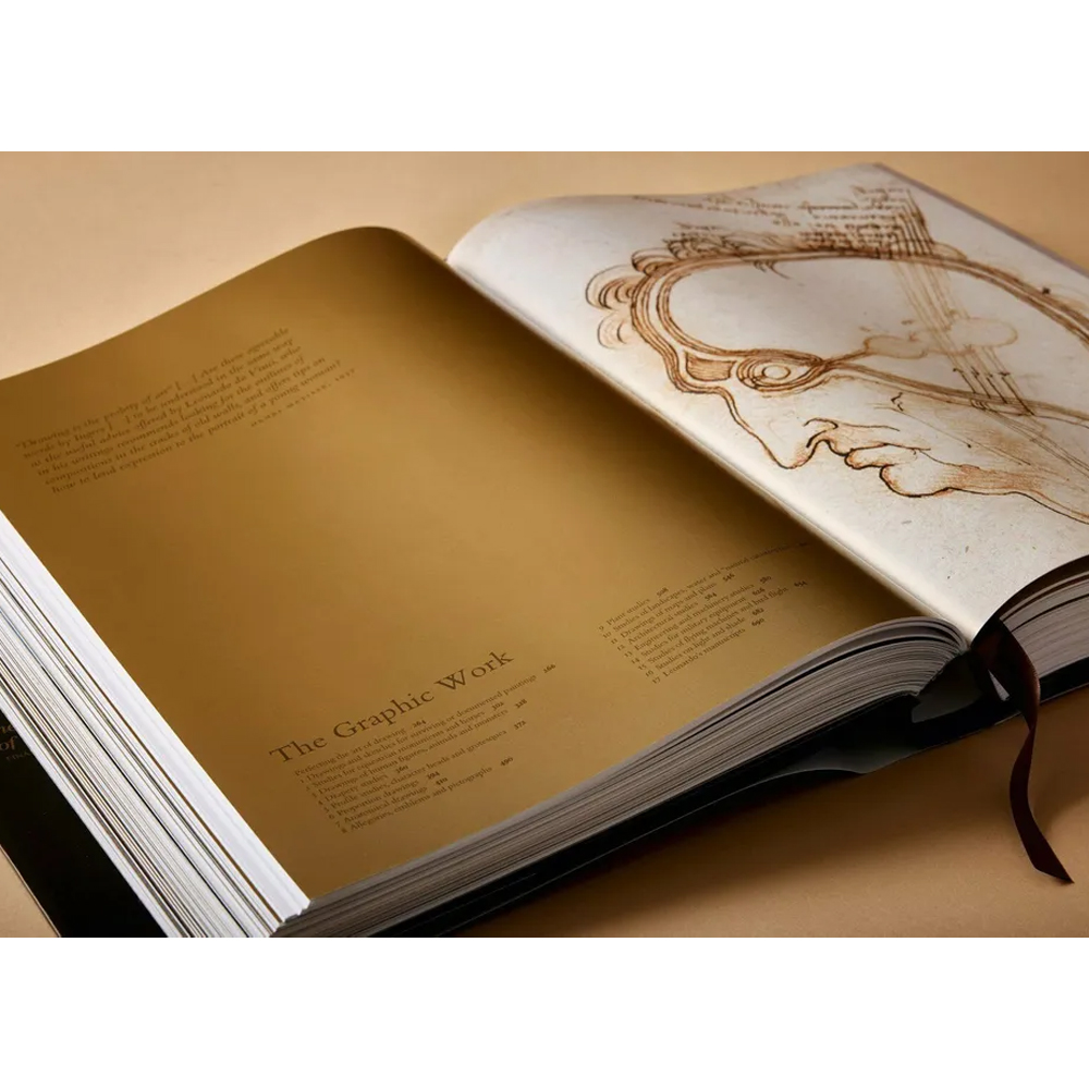 Большой подпрочный альбом Леонардо да Винчи Leonardo. The Complete Paintings and Drawings XXL