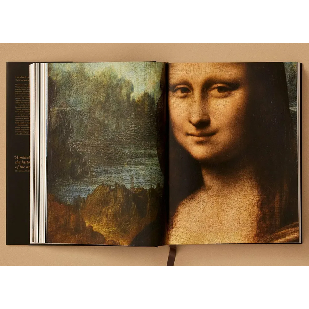 Большой подпрочный альбом Леонардо да Винчи Leonardo. The Complete Paintings and Drawings XXL
