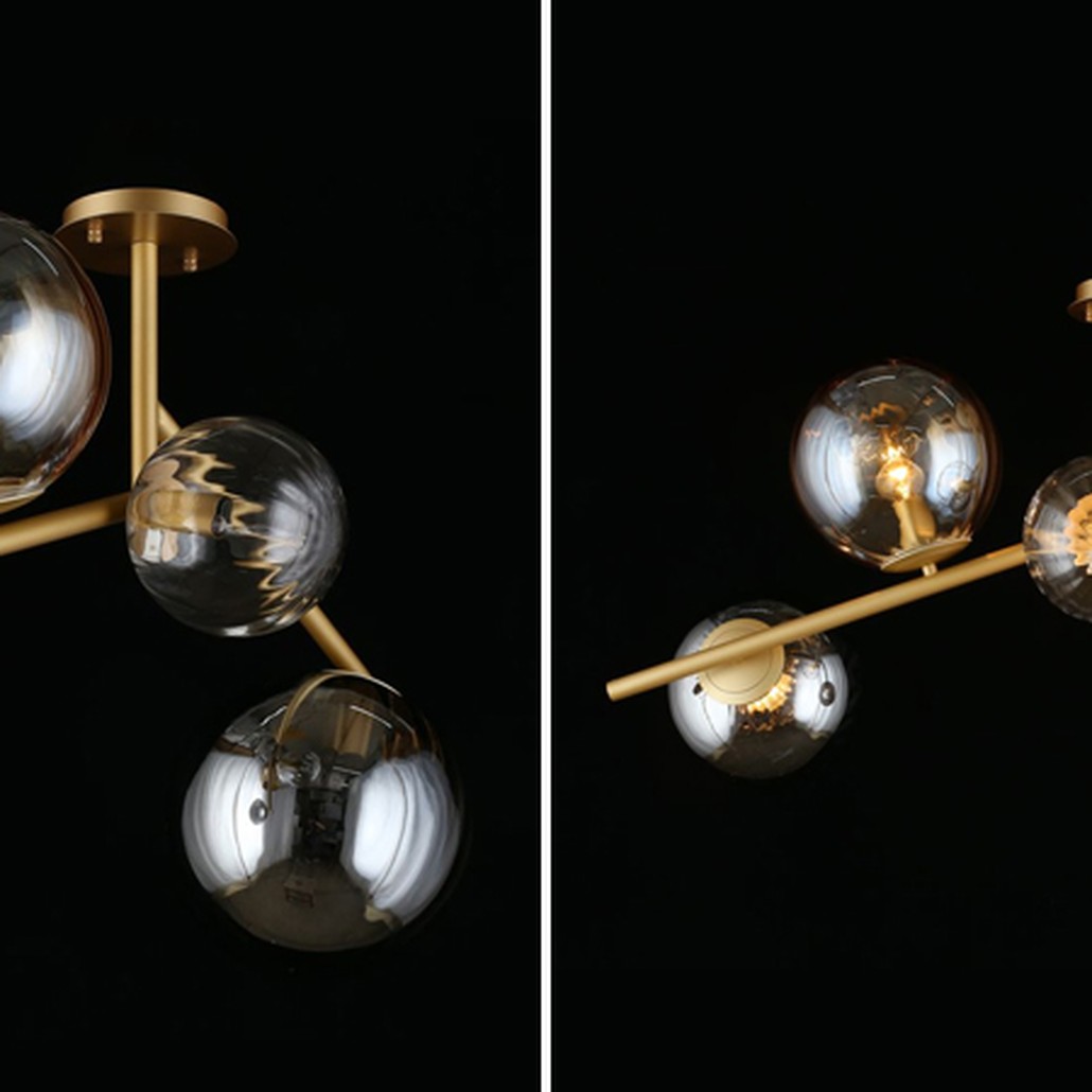 Большой потолочный светильник Bubble Glass