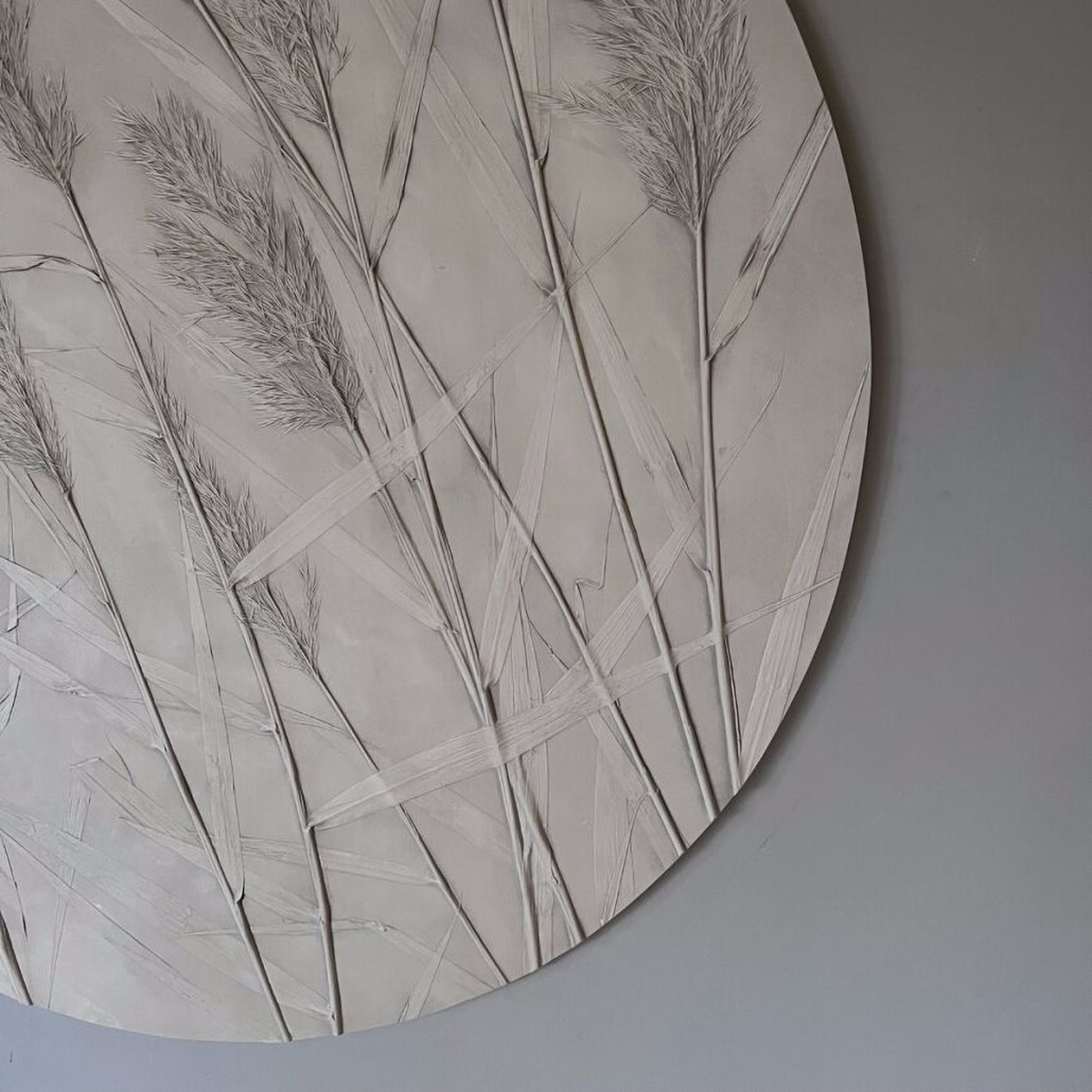 Ботаническое панно Тростник 2