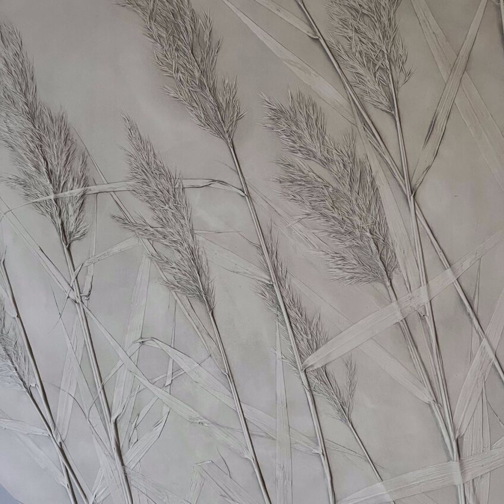 Ботаническое панно Тростник 2