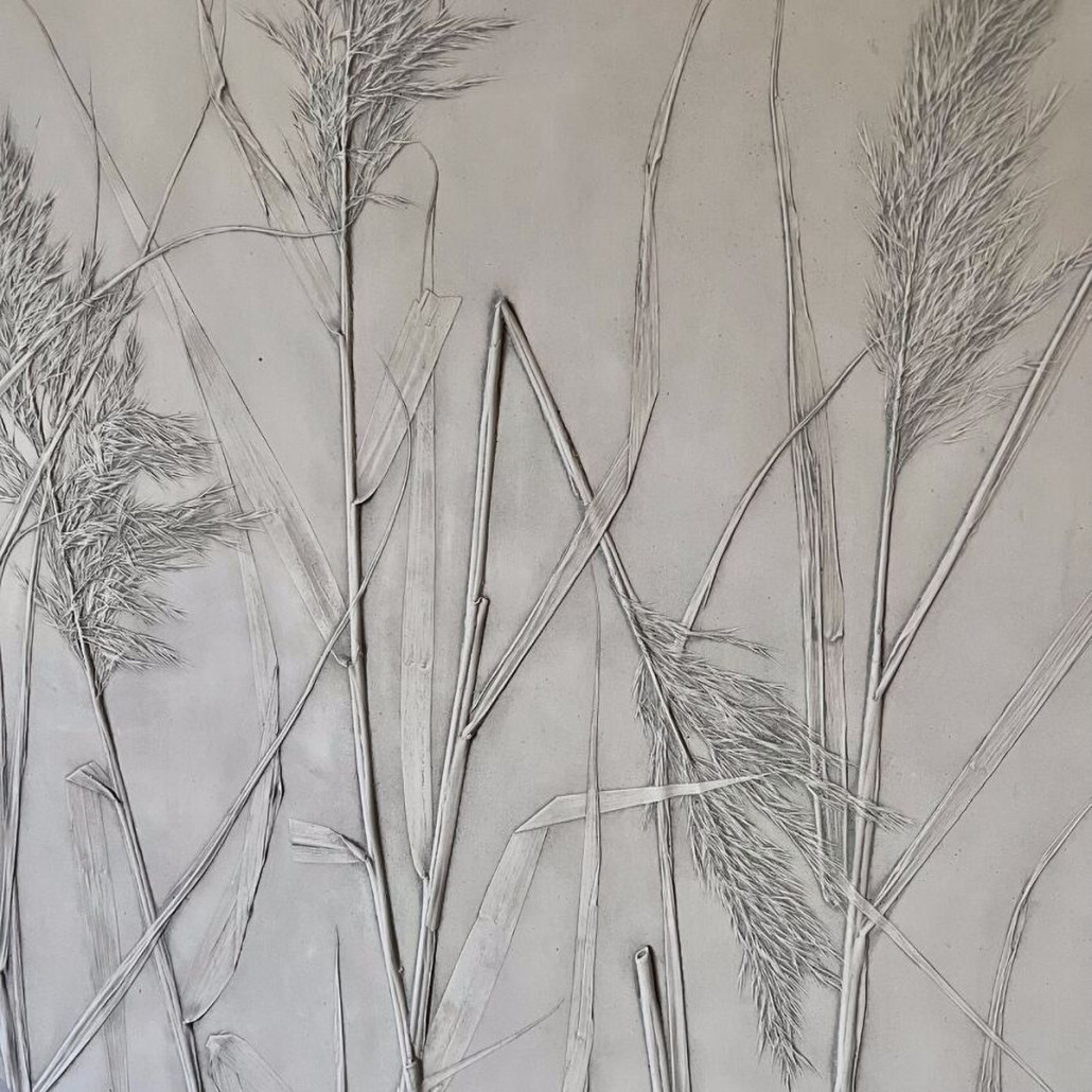 Ботаническое панно Тростник 3