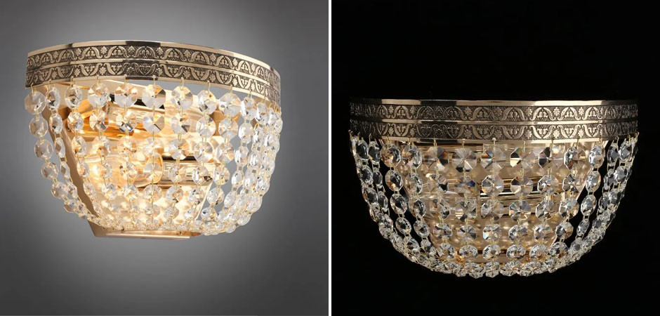 Бра Ancient Beads Золотое