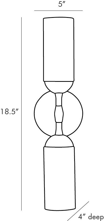 Бра Arteriors EMMETT SCONCE