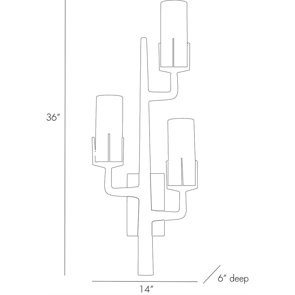 Бра Arteriors GRIFFIN SCONCE