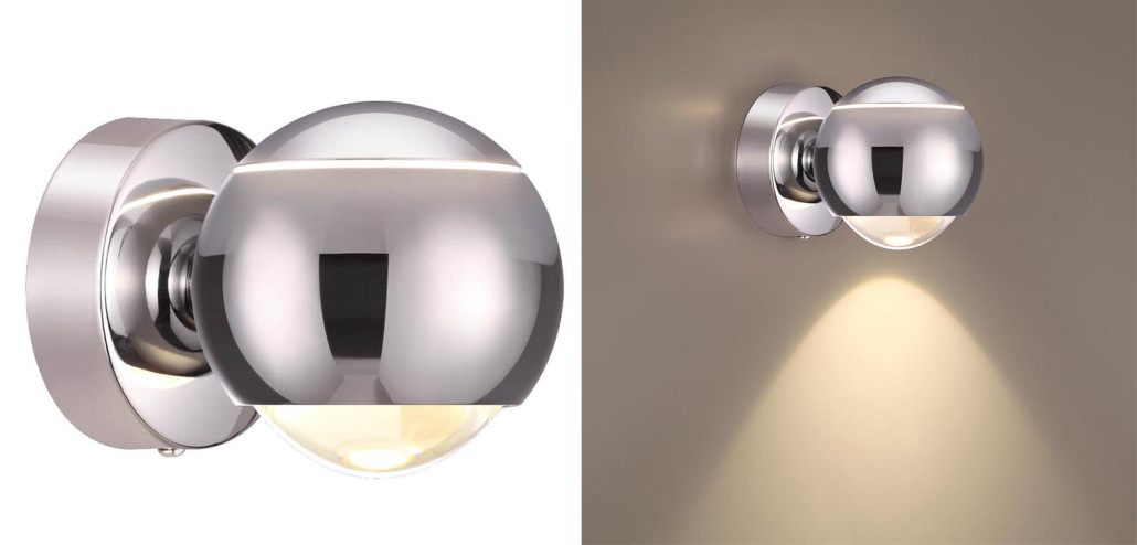 Бра Auge Horst Chrome