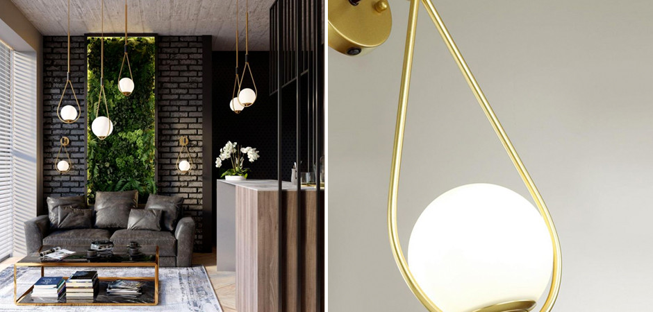 Бра B.LUX C Ball gold 22
