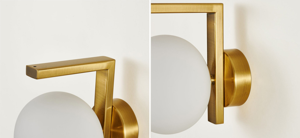 Бра B.LUX Каркас цвета матового золота