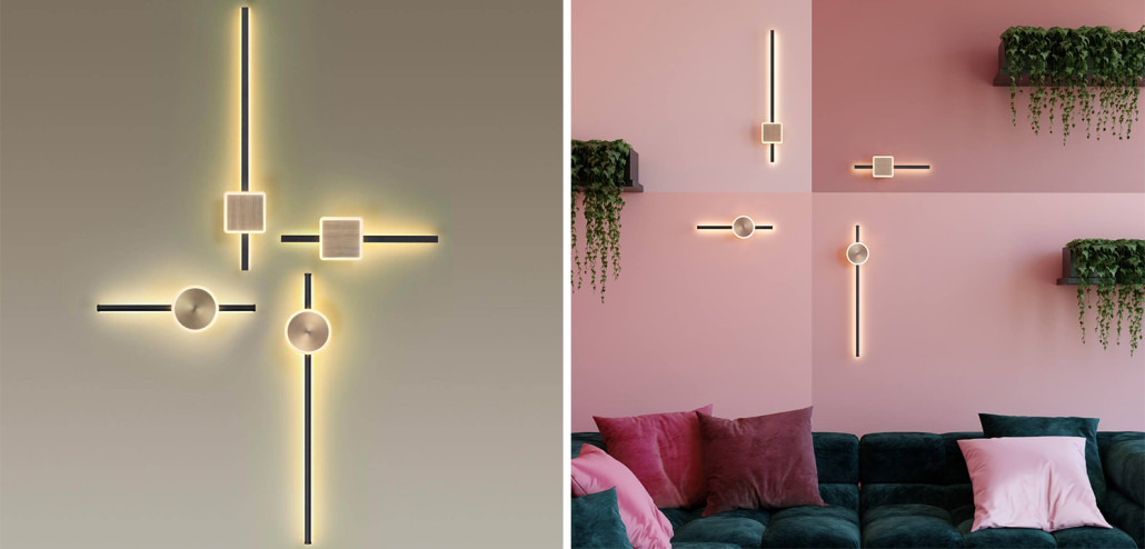 Бра Barrette Circle Sconce 70