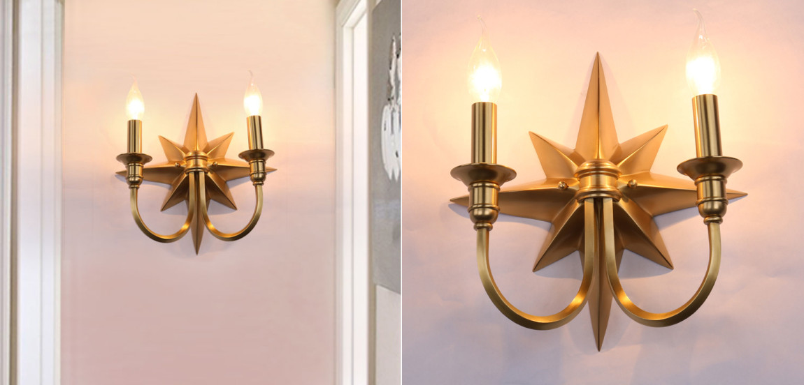 Бра Base Star Wall lamp Double
