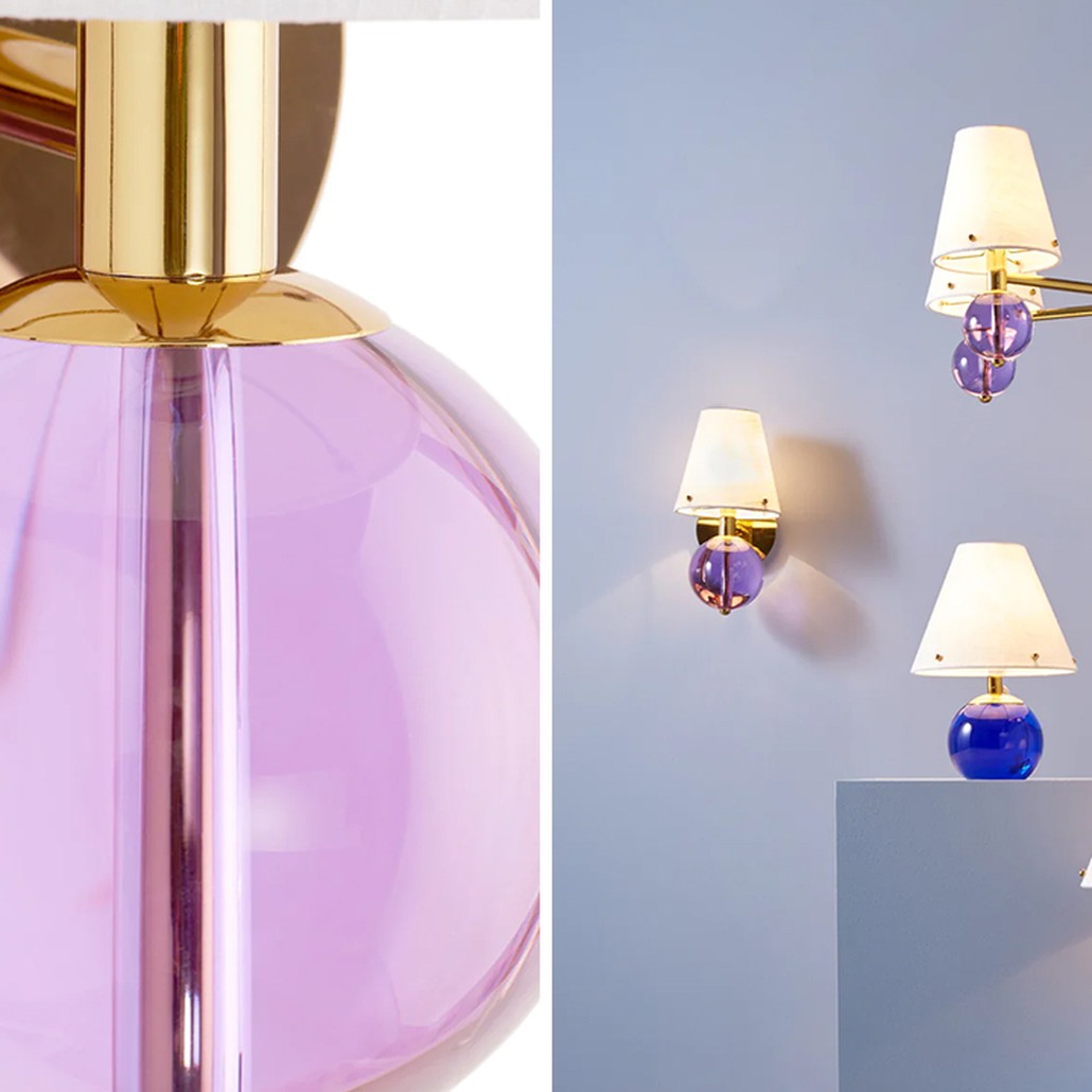 Бра BELVEDERE SCONCE Jonathan Adler Pink