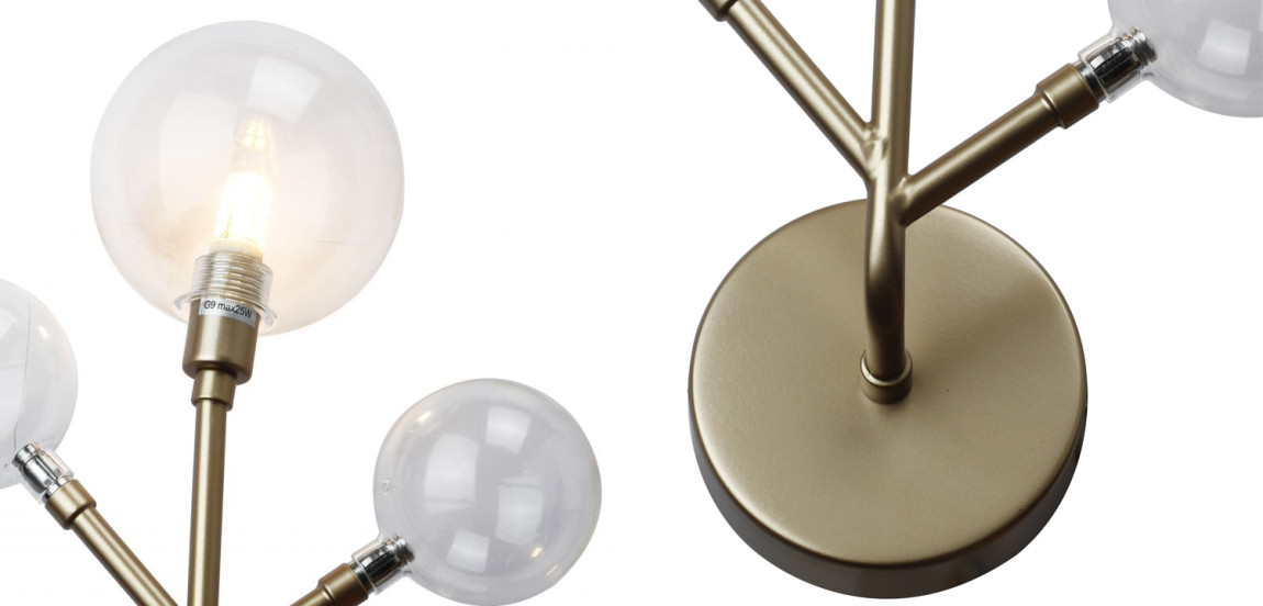 Бра Berries Trio Sconce gold