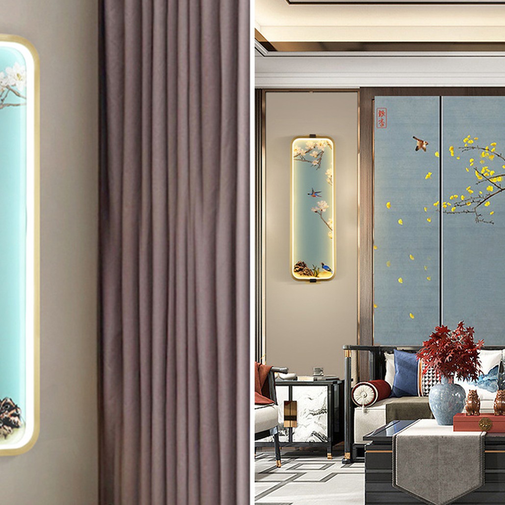Бра Birds Oriental Scenes Wall Lamp