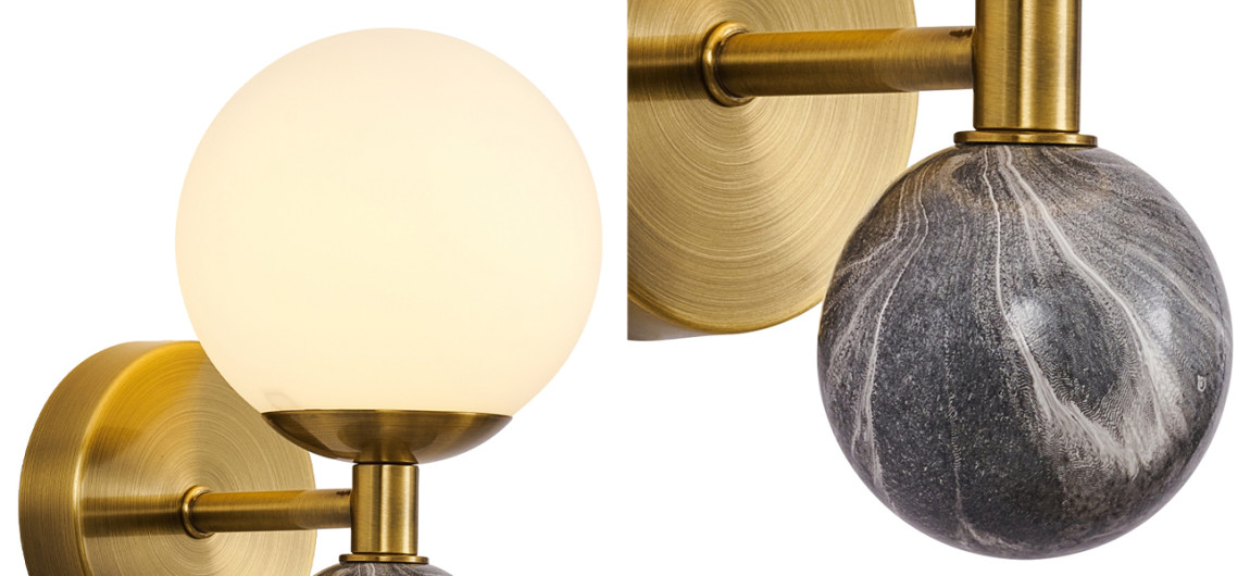 Бра Black Marble Decor