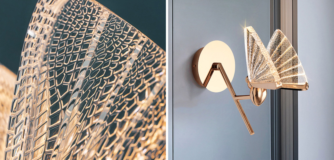 Бра Butterfly Long Wall Lamp A